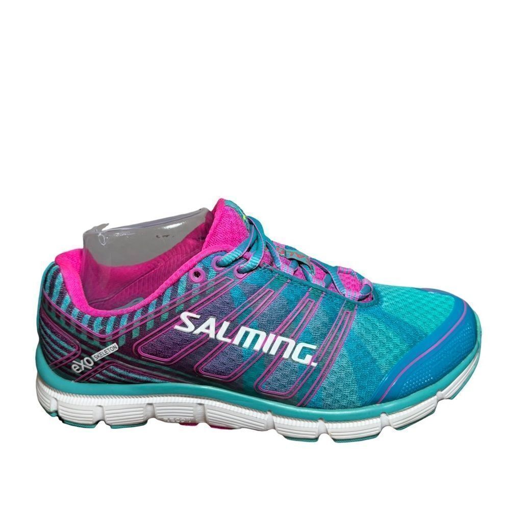 Women’s salming running athletic shoes size 7.5 blue